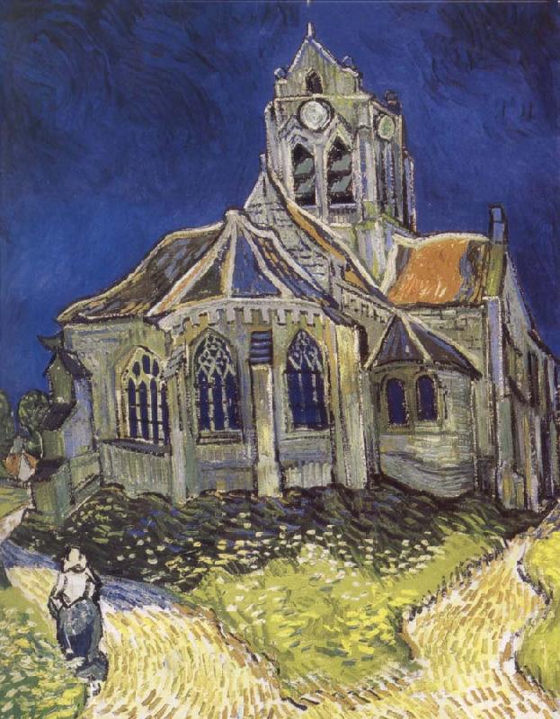 Vincent Van Gogh Church at Auvers China oil painting art